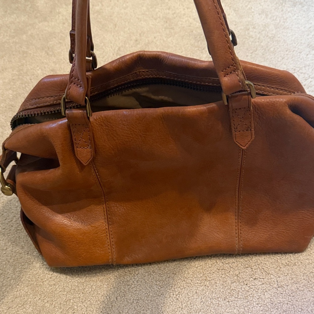 Madewell Tan Leather Handbag - Picture 5 of 7